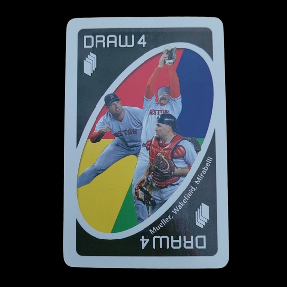 UNO Boston Red Sox Special Edition Card Game - Picture 6 of 14